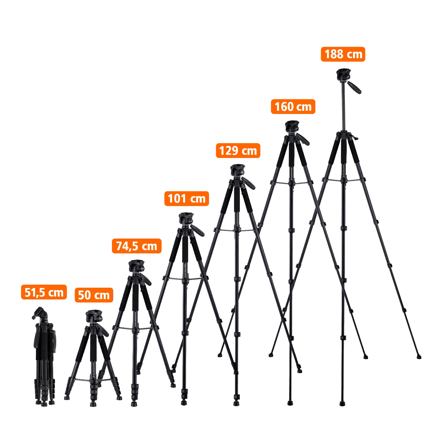 Stativ I Aluminium I Compact Traveler Star S4 - Image 7