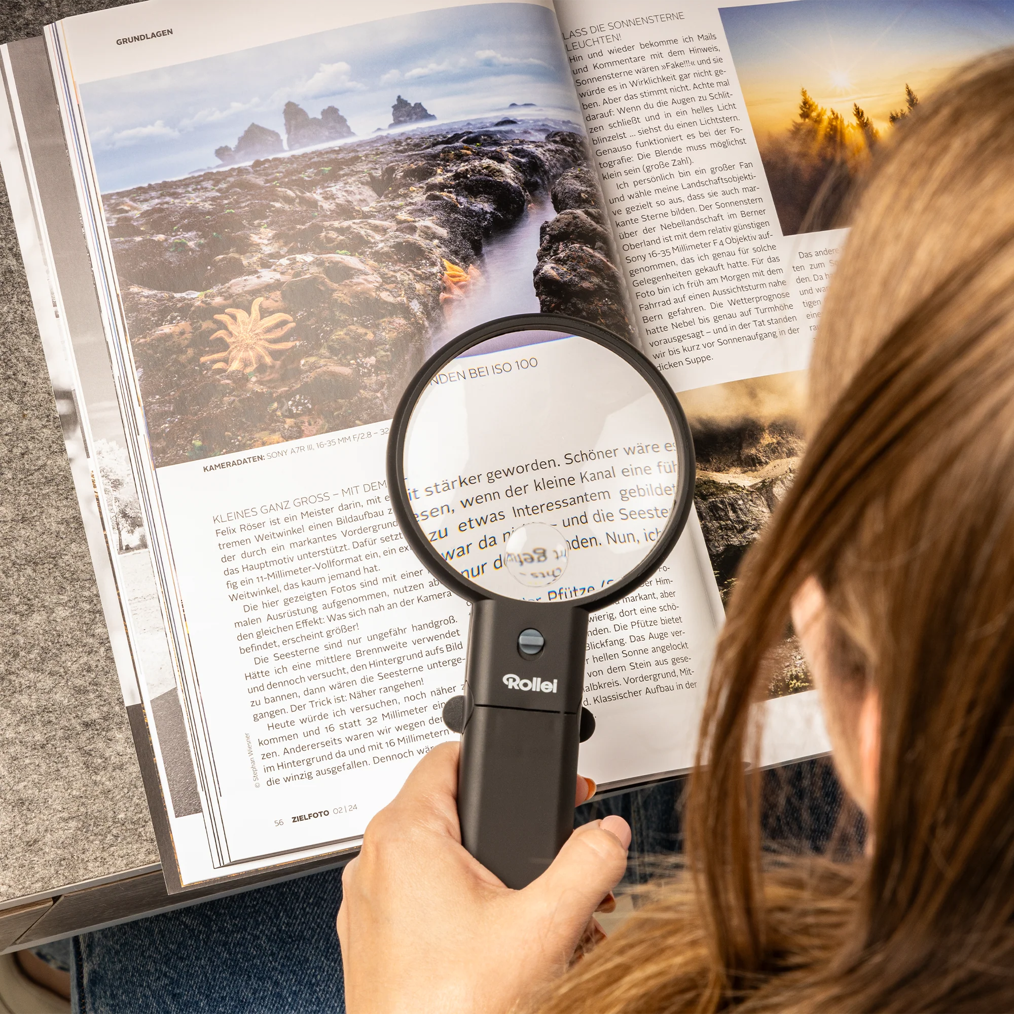 Handlupe I mit LED-Licht - Image 3