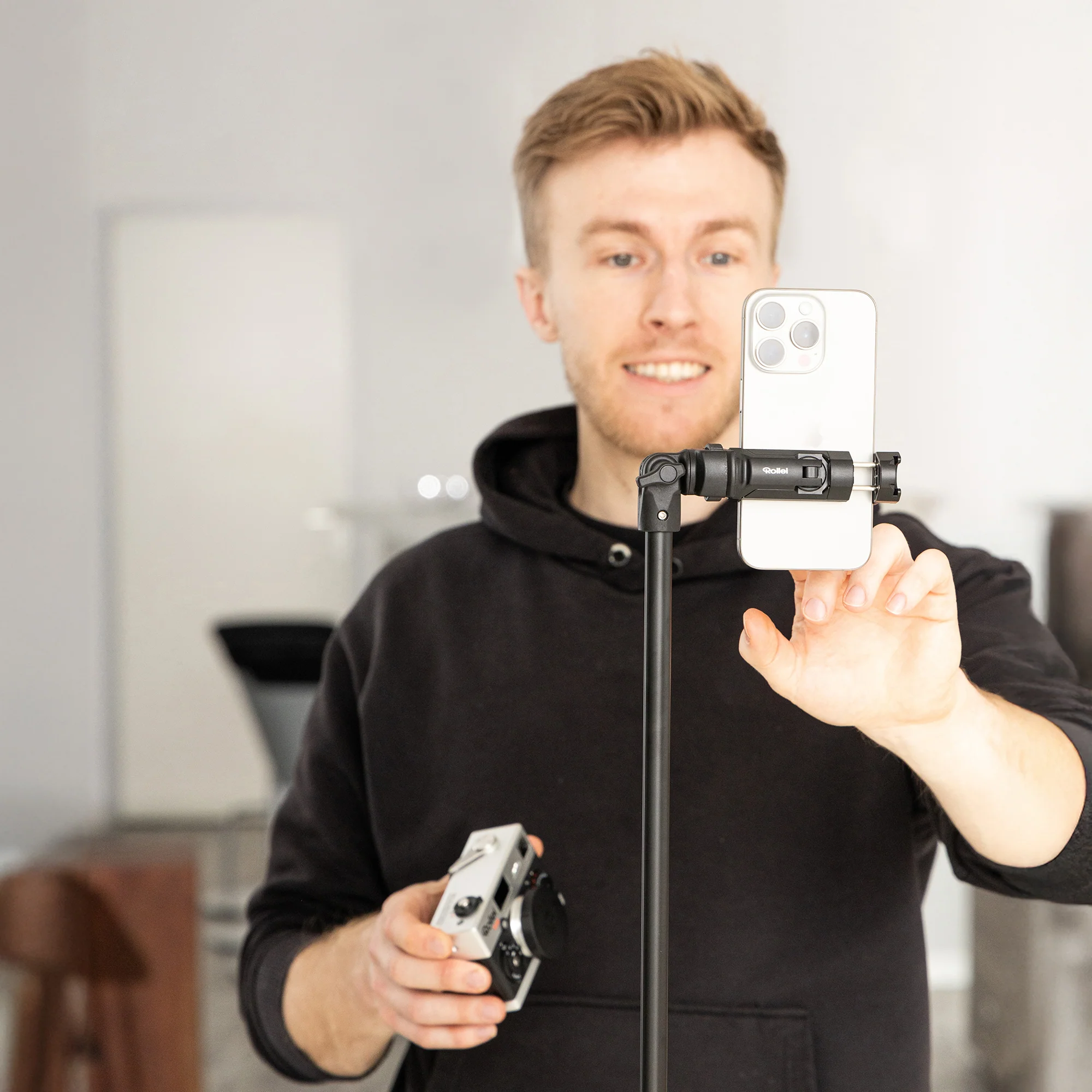 Smartphone Stativ | ausziehbar | Comfort Max 2 - Image 3