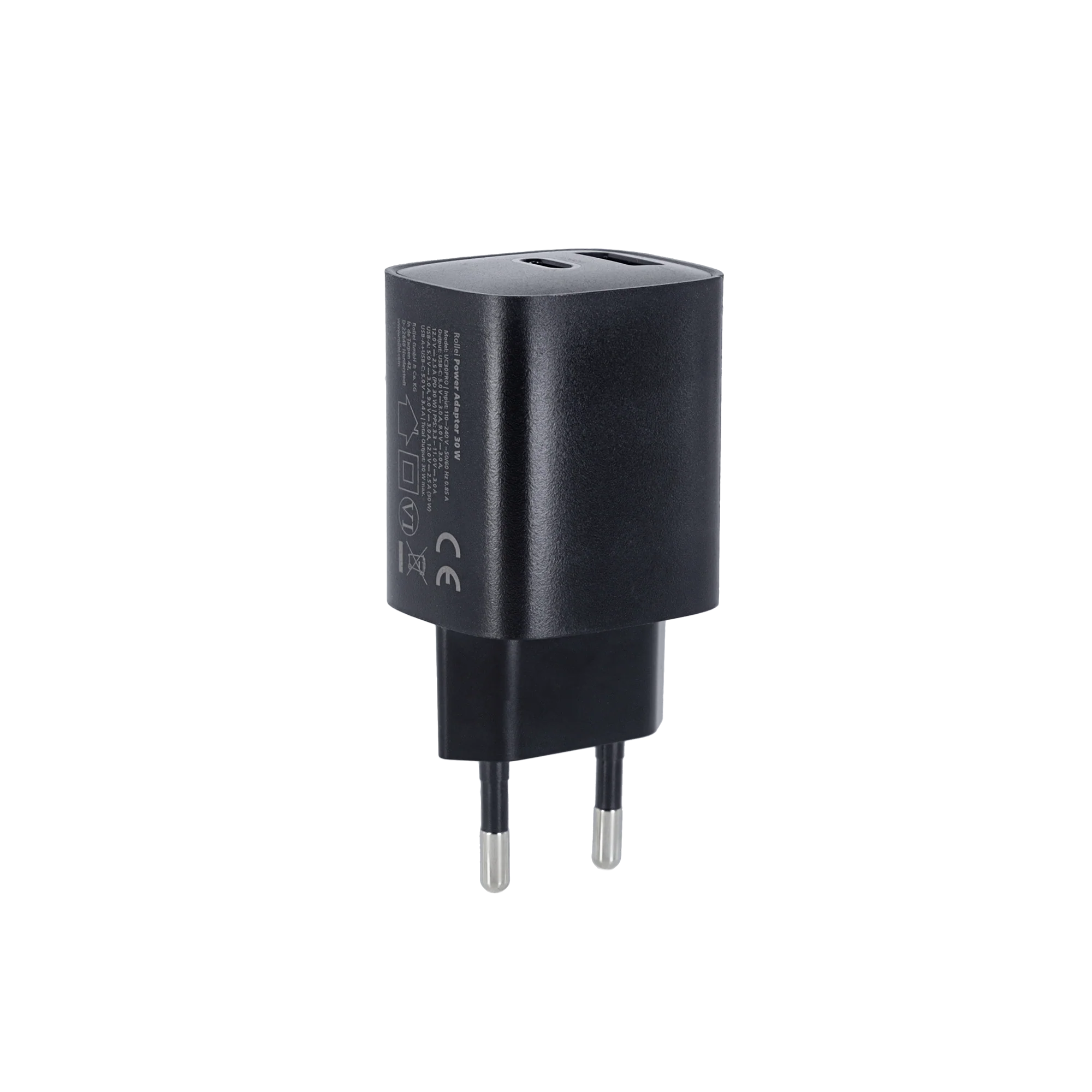 Schnellladegerät 30 W | GaN | USB-C- & USB-A-Anschluss - Image 9