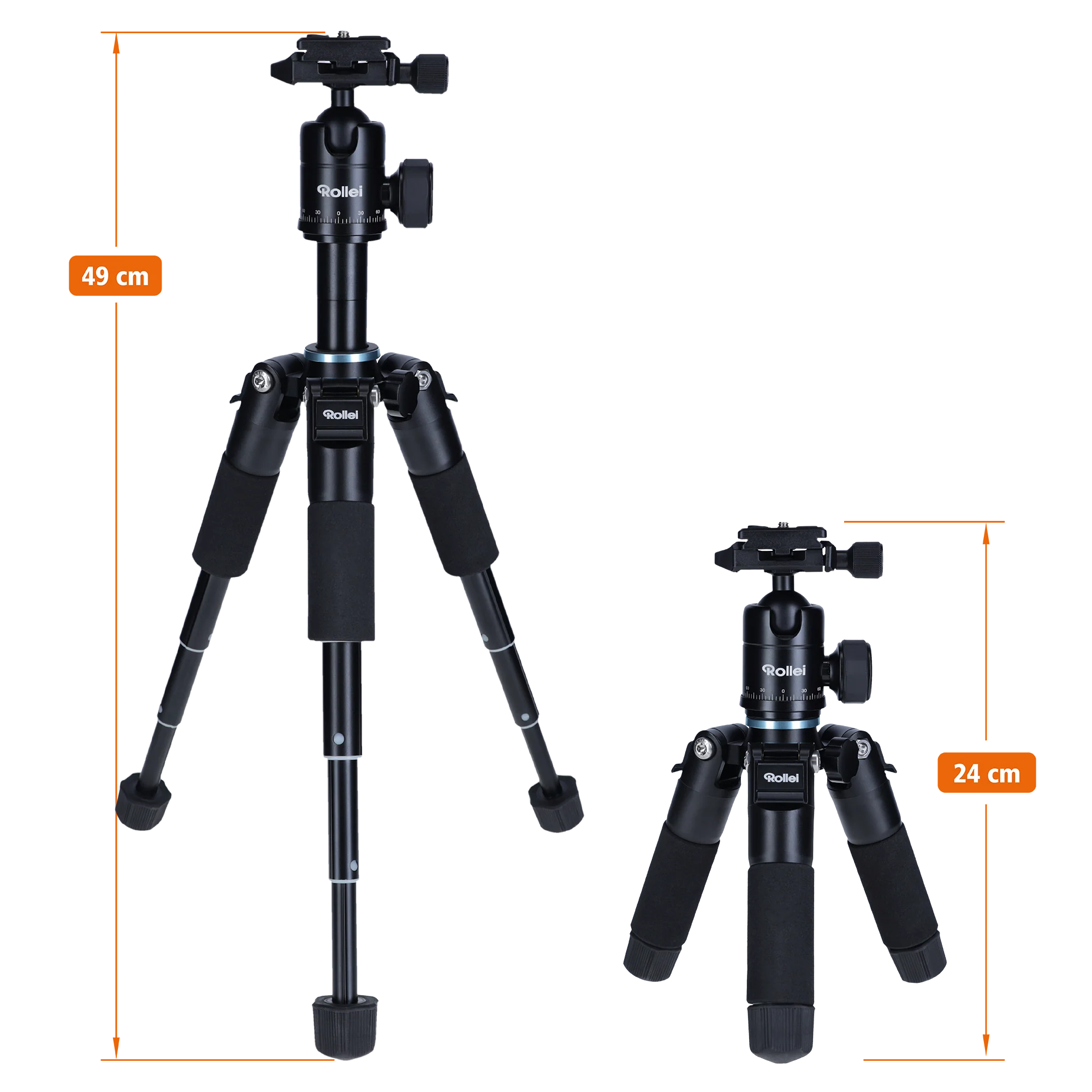 Compact Traveler Mini M-1 Stativ schwarz - Image 6